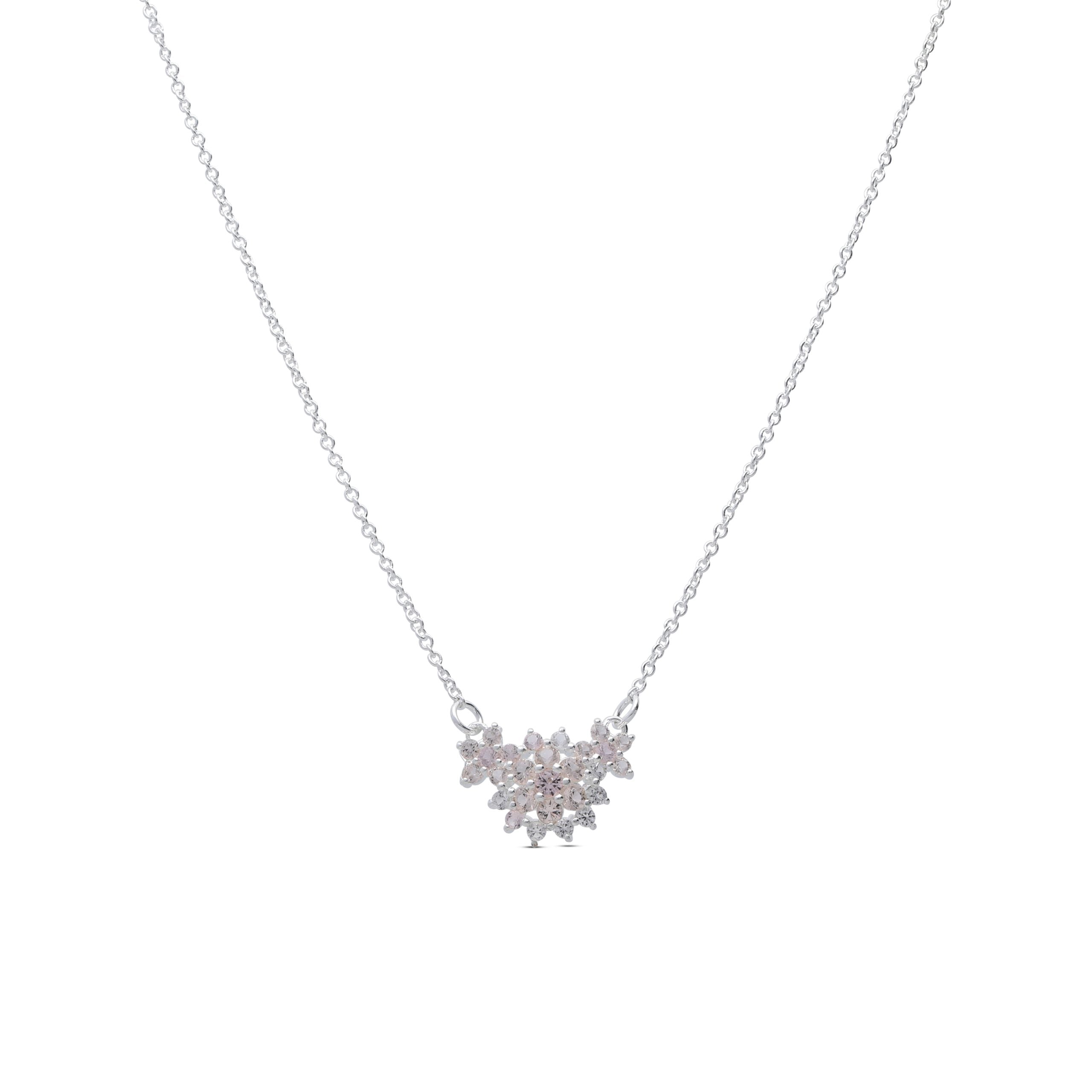 Kujaan heart flower necklace Clearance