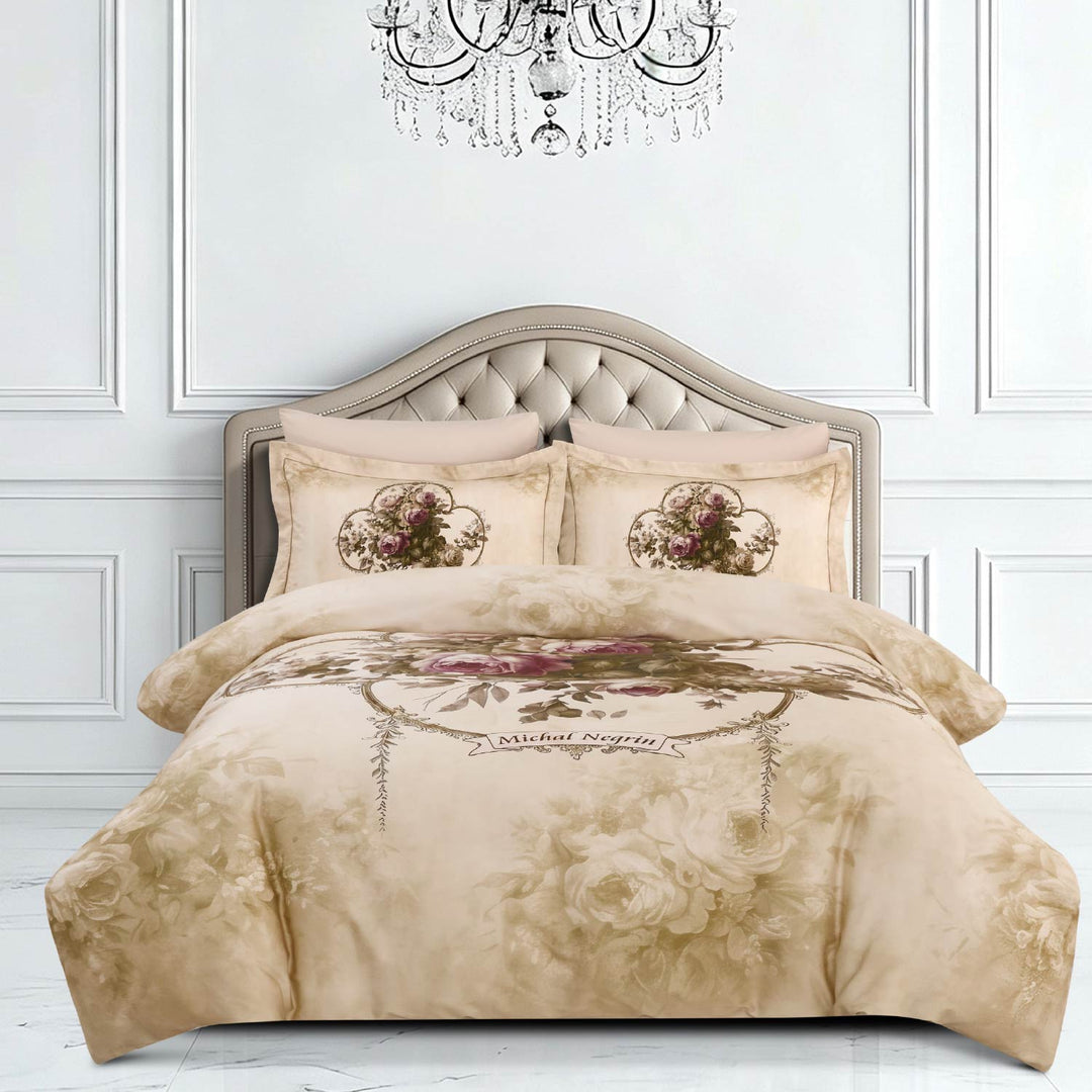 Valentina 100% Cotton Sateen Bedding Set
