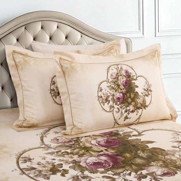 Valentina 100% Cotton Sateen Bedding Set