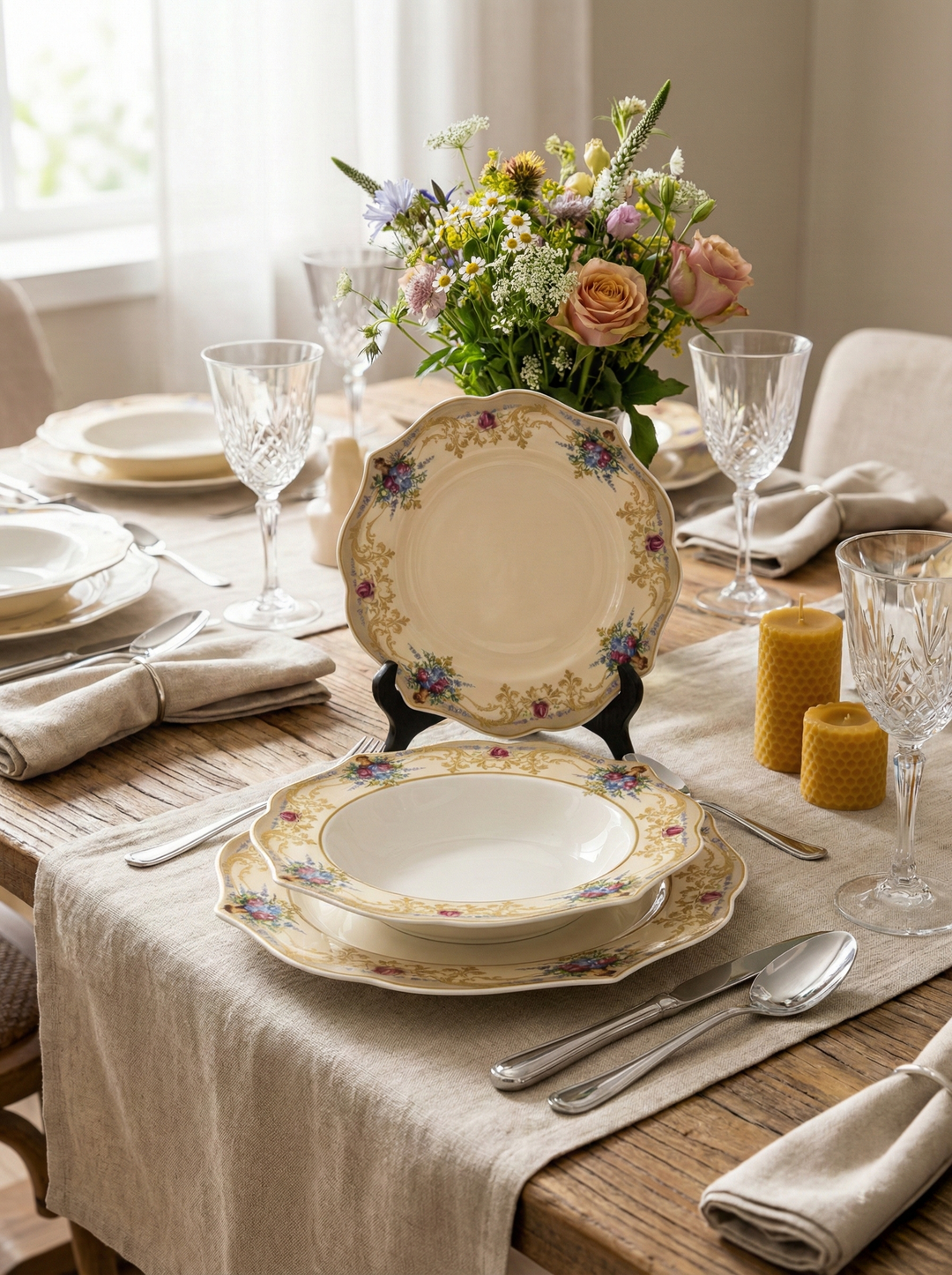 Michel Serving and Hospitality Utensils - Set of 18 Plates