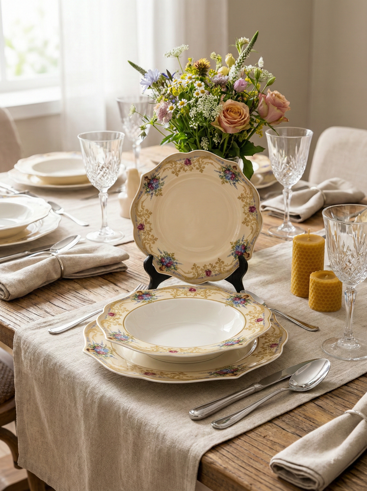 Michel Serving and Hospitality Utensils - Set of 18 Plates