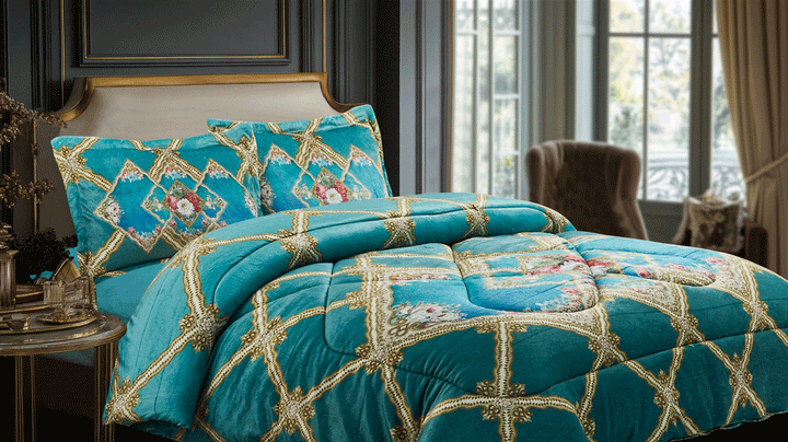 Amalia Comfort bedding super soft + blanket