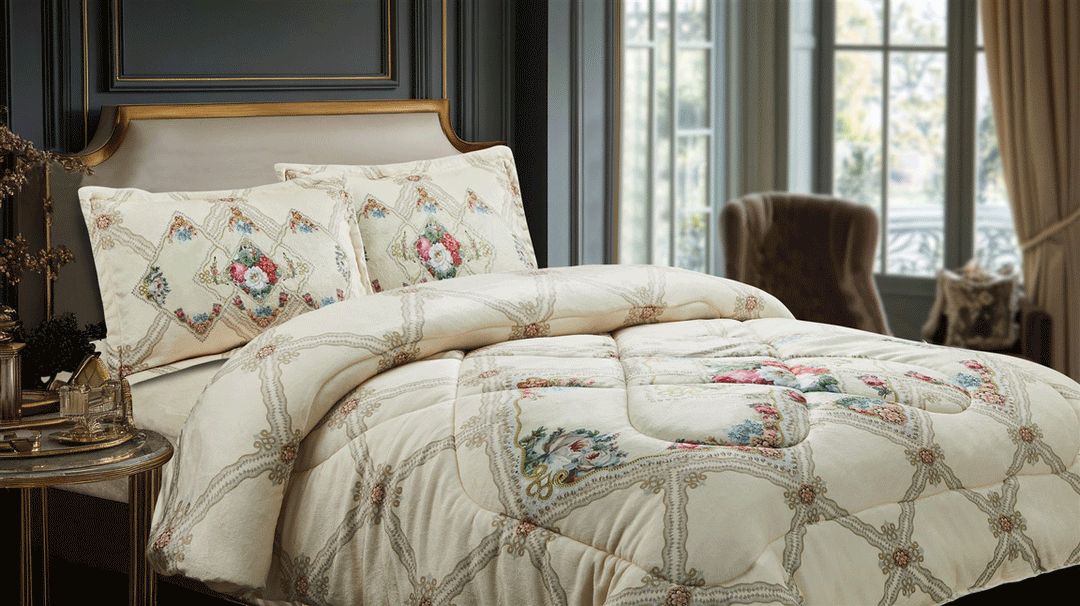 Amalia Comfort bedding super soft + blanket