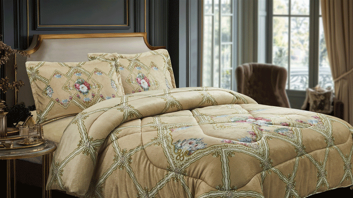 Amalia Comfort bedding super soft + blanket