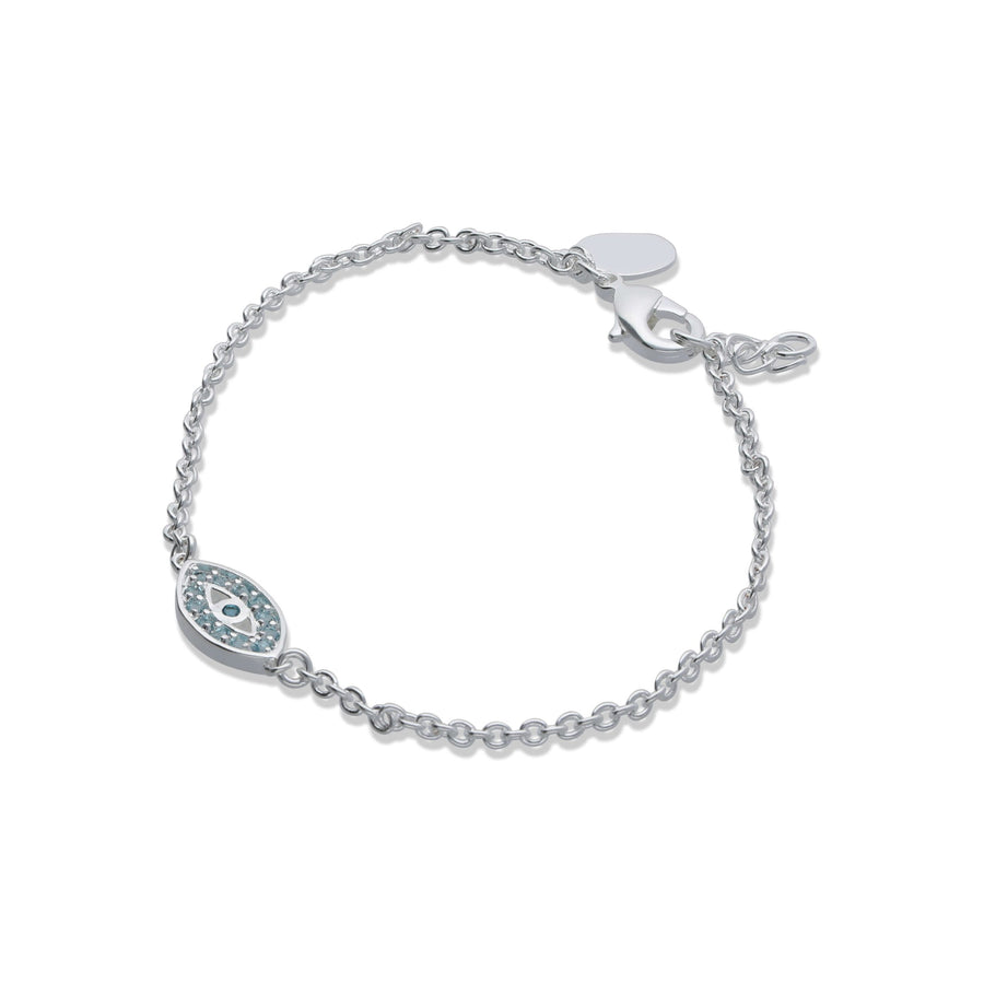 Ein Tova bracelet studded with purple crystal stones