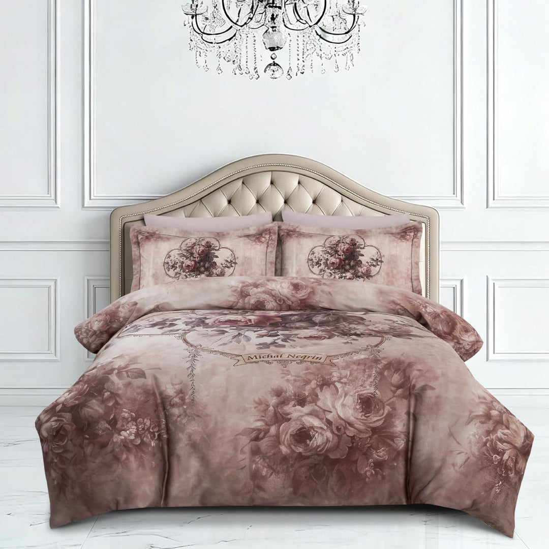 Valentina 100% Cotton Sateen Bedding Set