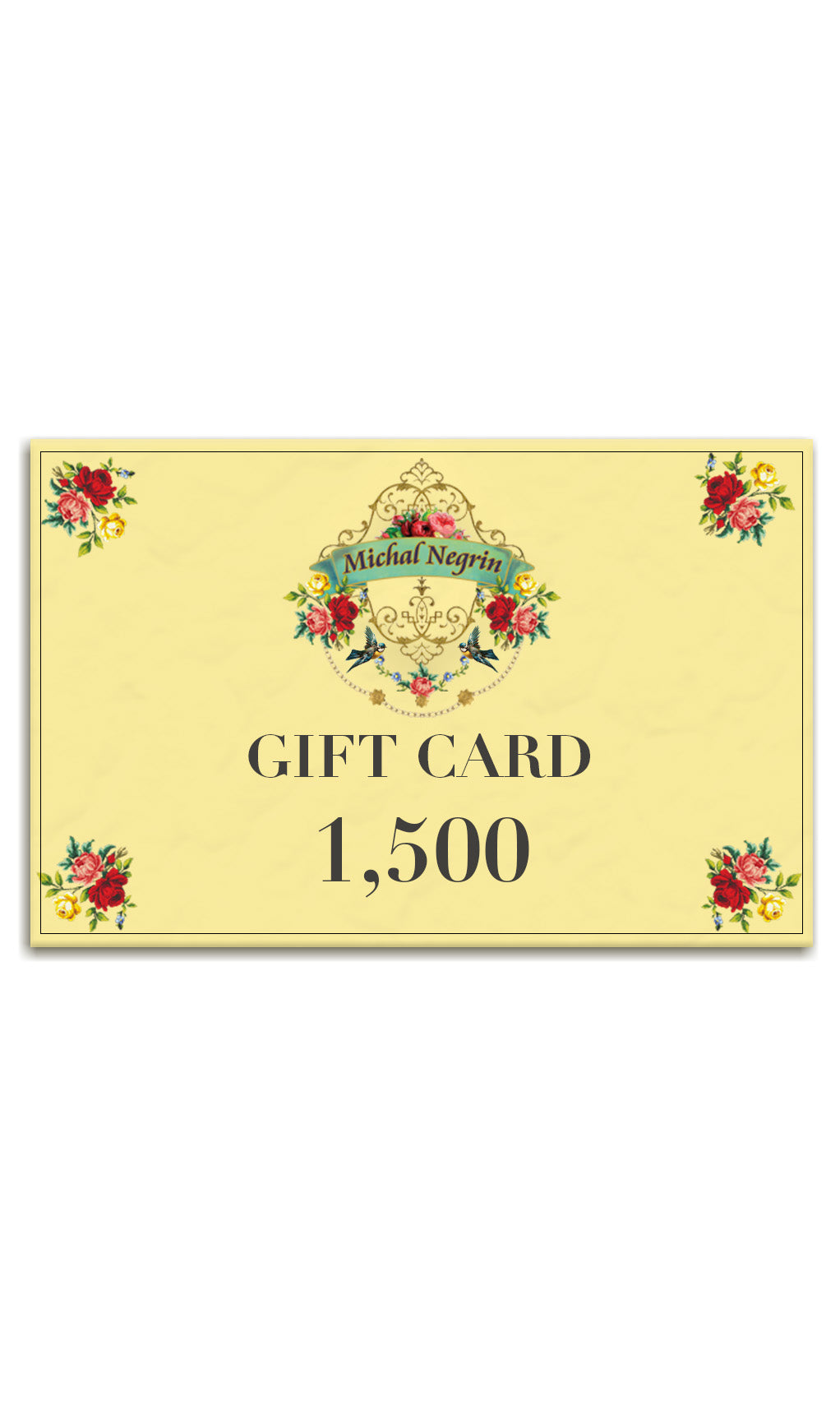 Michal Negrin - Gift Card