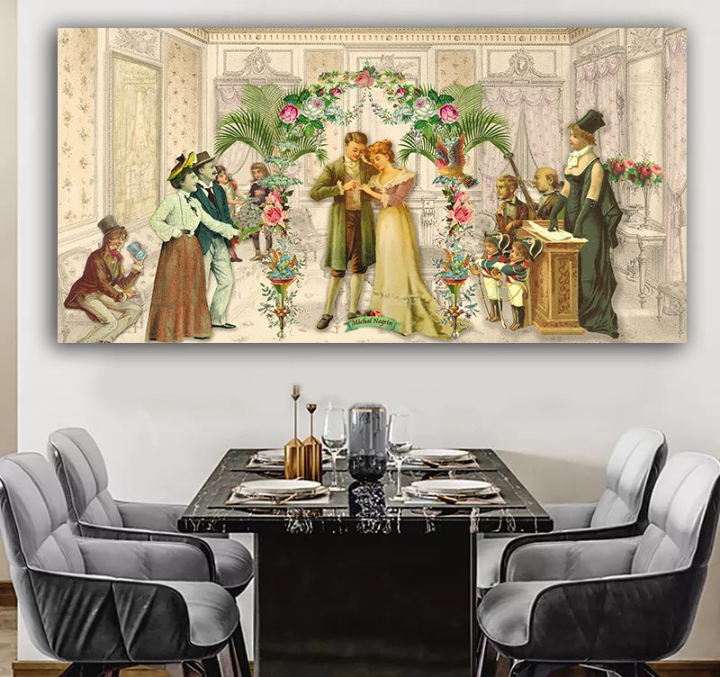 Wedding designed photo
