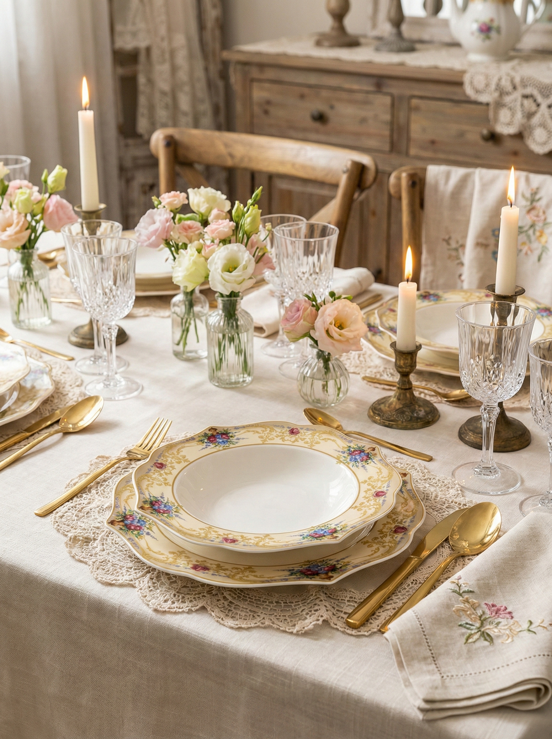 Michel Serving and Hospitality Utensils - Set of 18 Plates