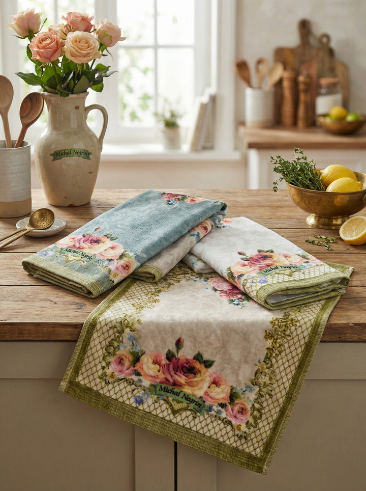 Bianca kitchen towel pair set