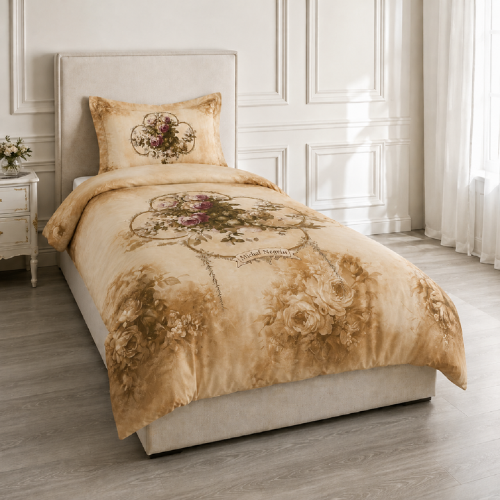 Valentina 100% Cotton Sateen Bedding Set