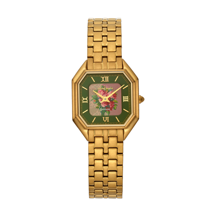 18K Vintage Gold Plated Women&