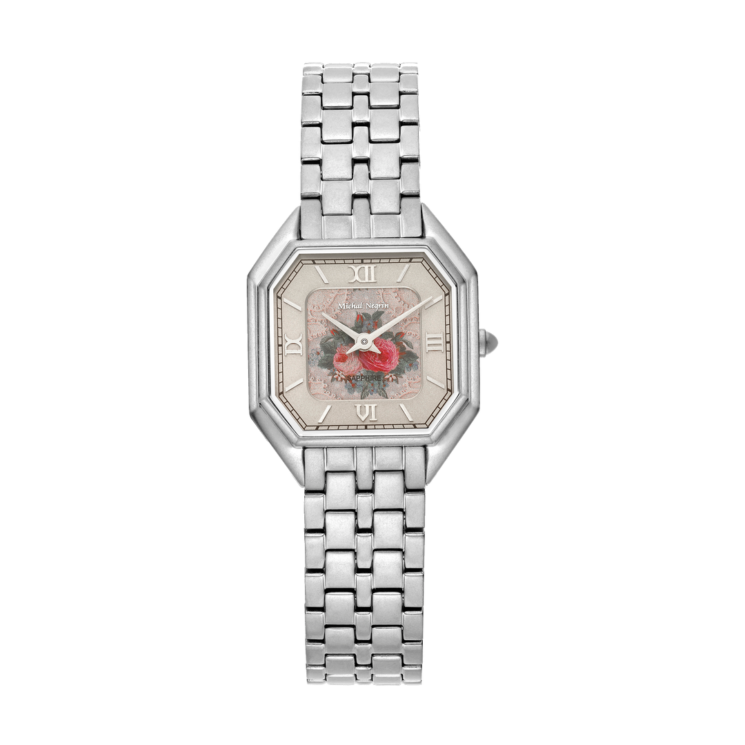 Silver Rhodium Plated Women's Watch