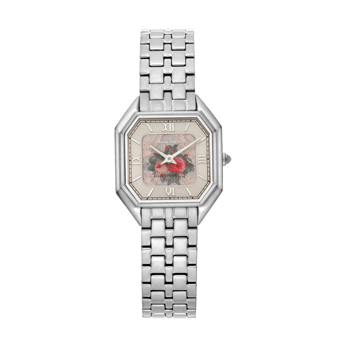 Silver Rhodium Plated Women's Watch