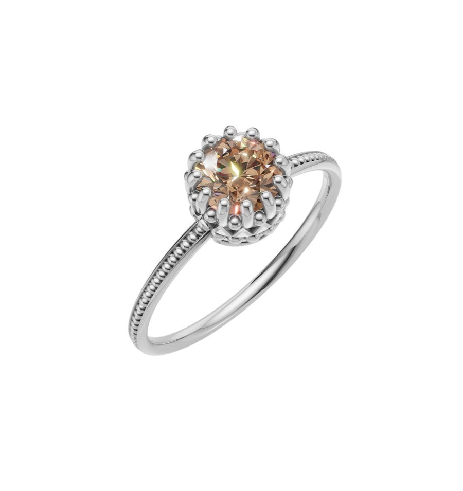 Champagne Lint gold ring