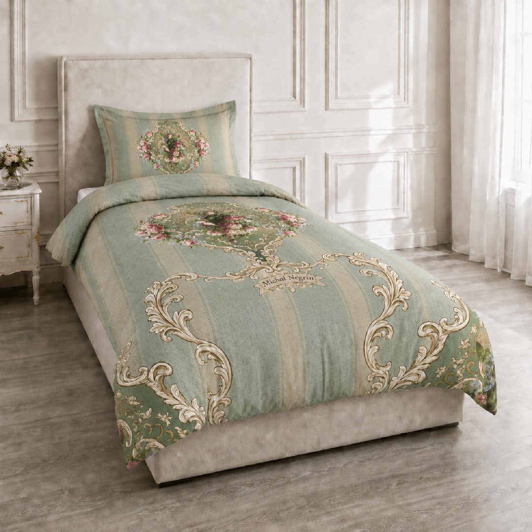 Sarina 100% Cotton Sateen Bedding Set
