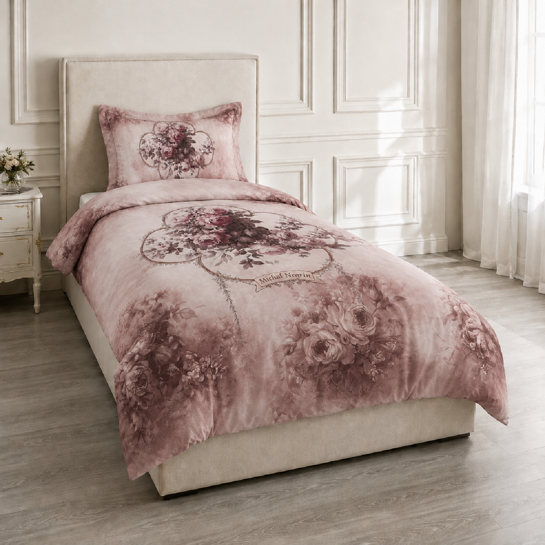 Valentina 100% Cotton Sateen Bedding Set
