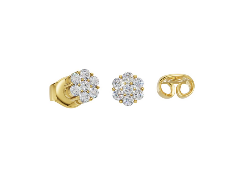 Claire gold earrings