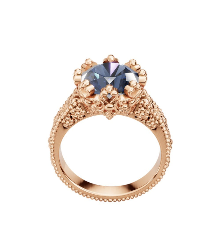 Juliet Sapphire Gold Ring