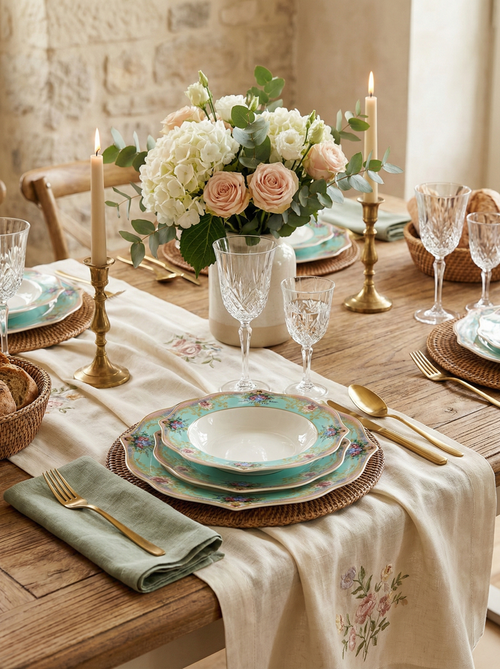 Michel Serving and Hospitality Utensils - Set of 18 Plates