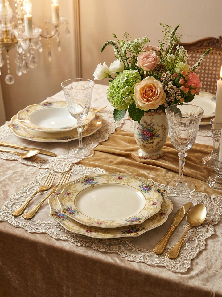 Michel Serving and Hospitality Utensils - Set of 18 Plates