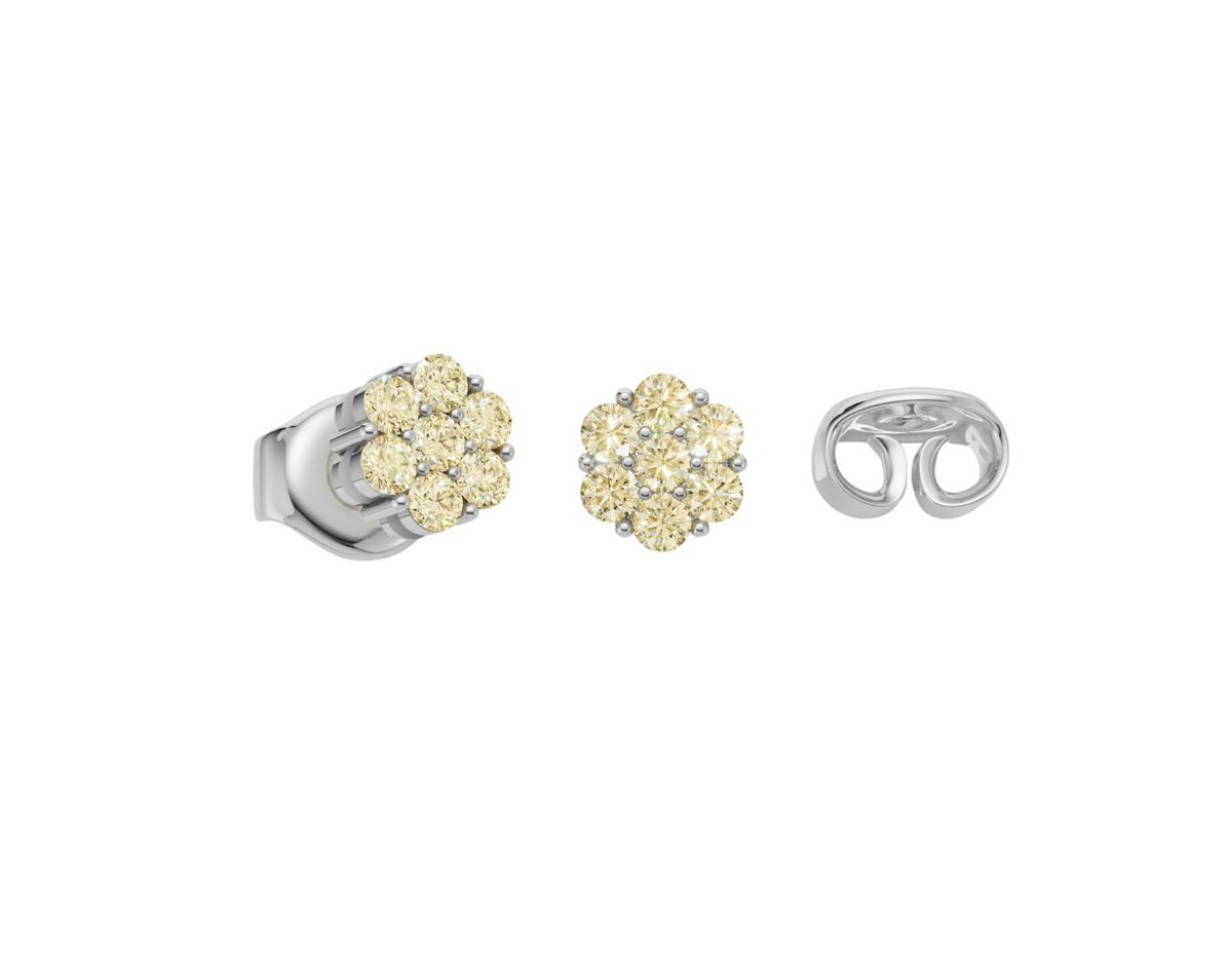 Claire Champagne Gold Earrings