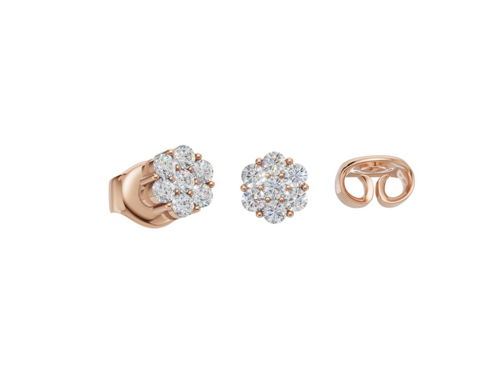 Claire gold earrings
