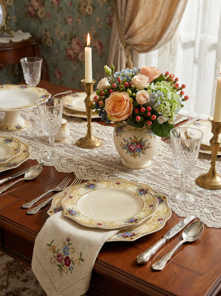 Michel Serving and Hospitality Utensils - Set of 18 Plates