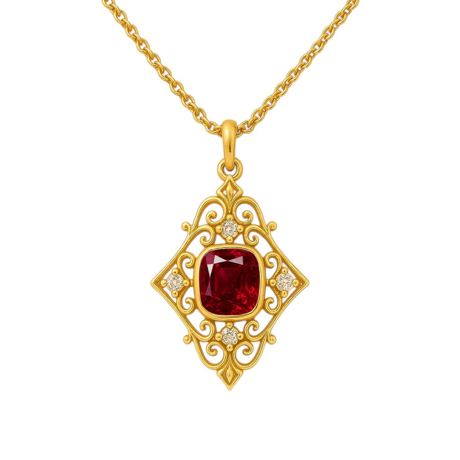 Arabella gold necklace