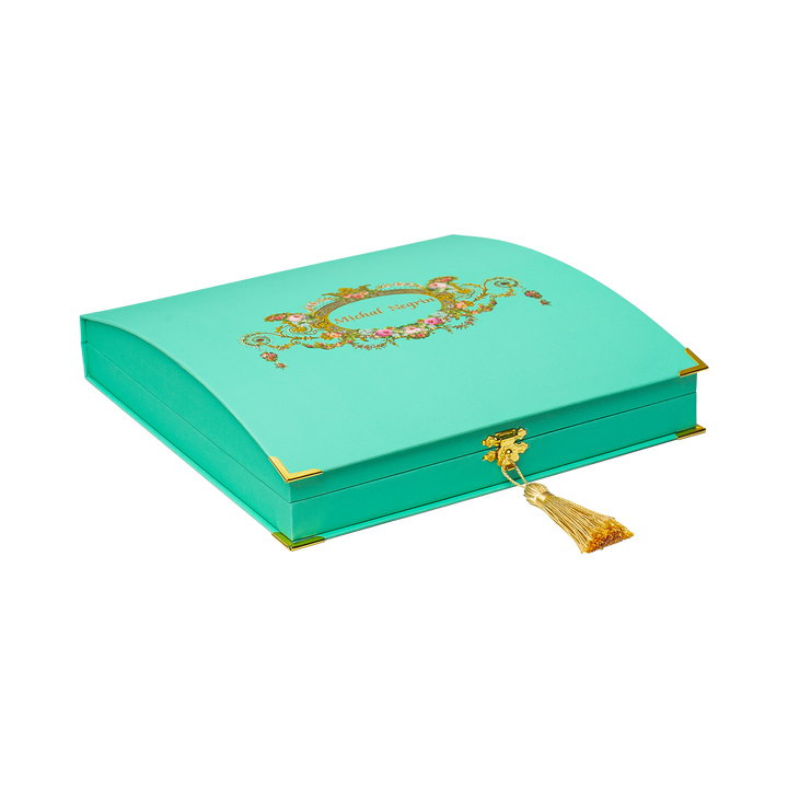 18K gold plated necklace with treasure zircons 