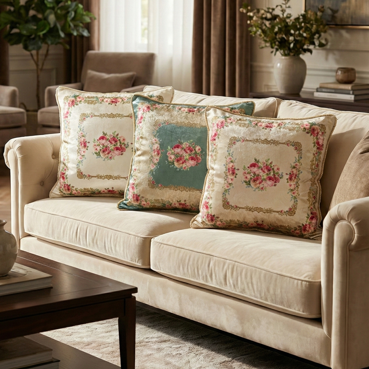 Bianca Decorative Cushion Cover - Gold - 2