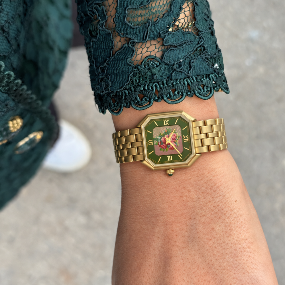 18K Vintage Gold Plated Women's Watch - 2