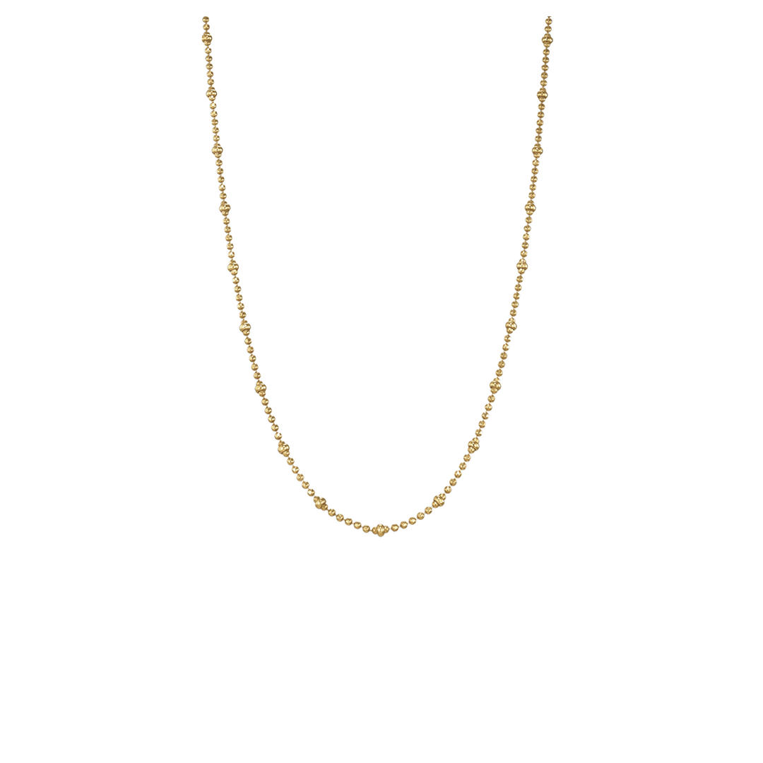 925 Silver Necklace with 18K Gold Plating - Monarchy