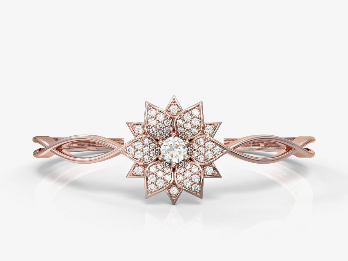 Bengal gold amaryllis bracelet