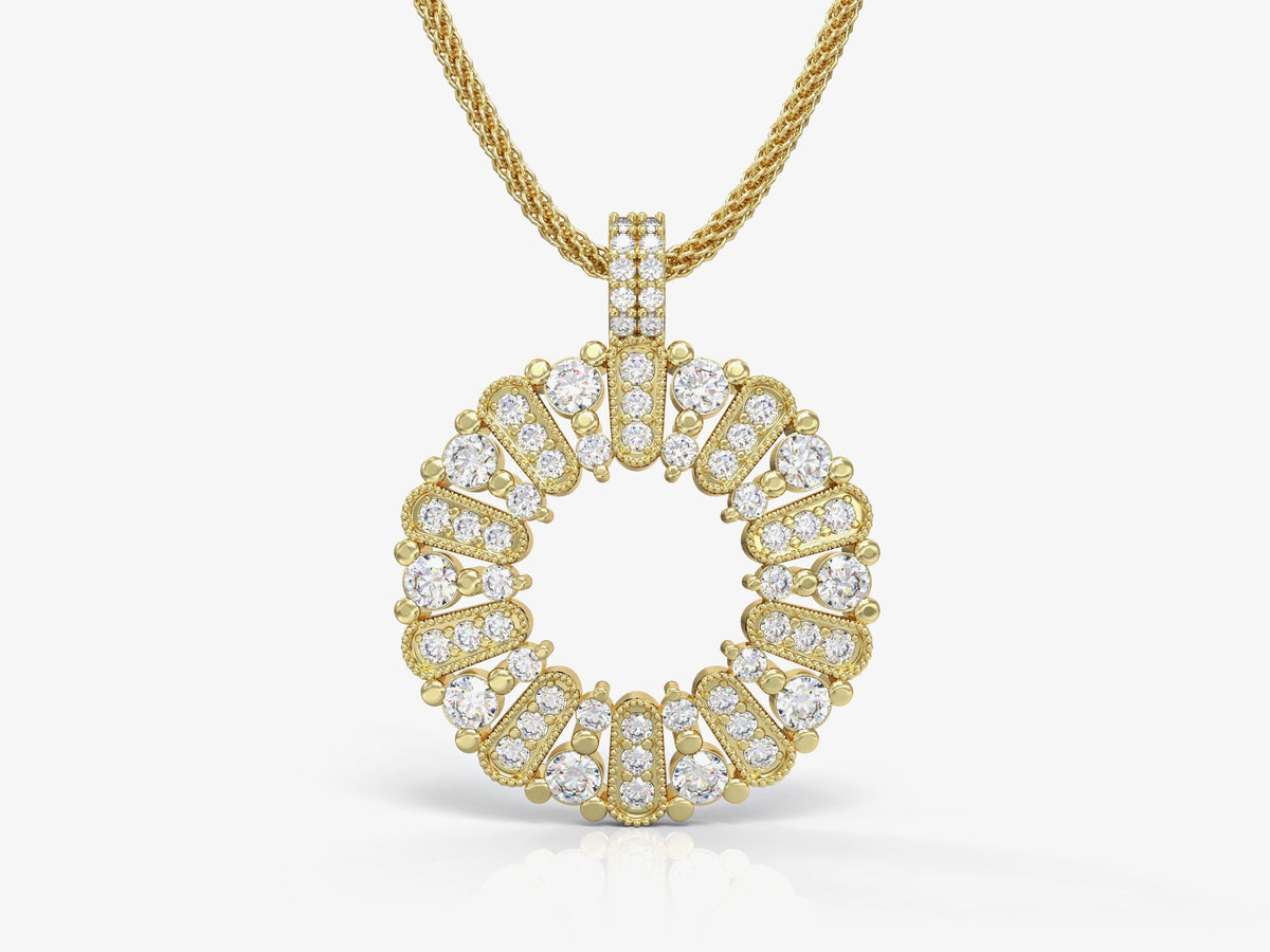 The circle of life gold chain