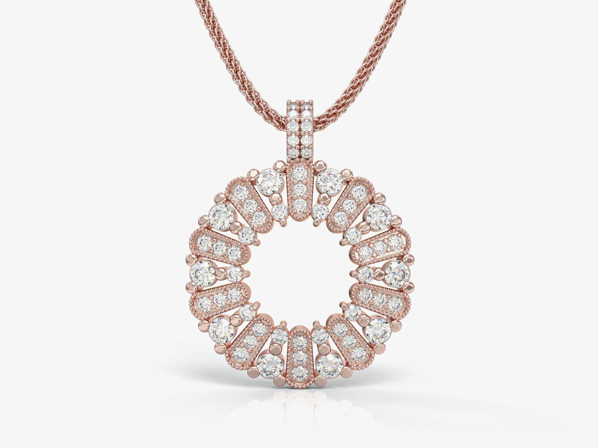 The circle of life gold chain