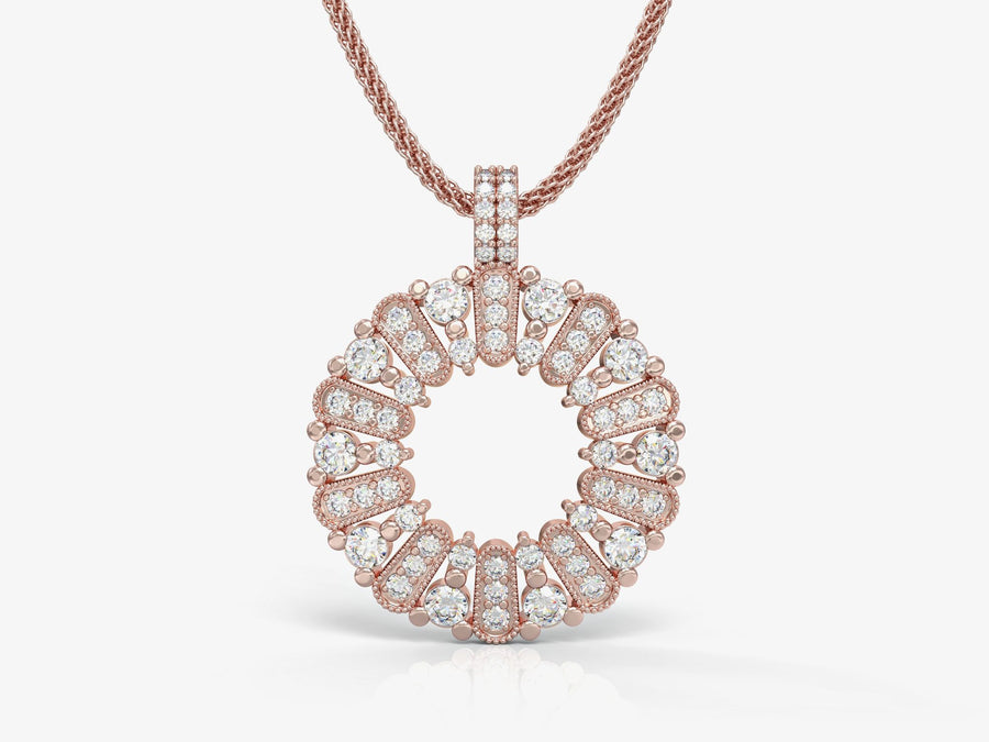 The circle of life gold chain