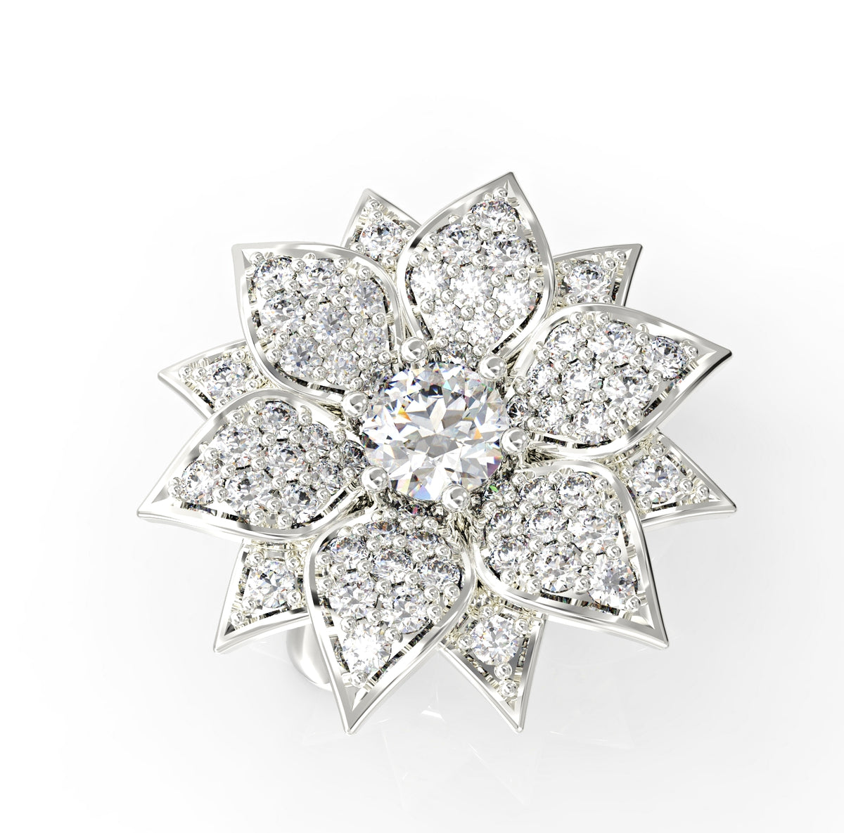 Amaryllis gold ring