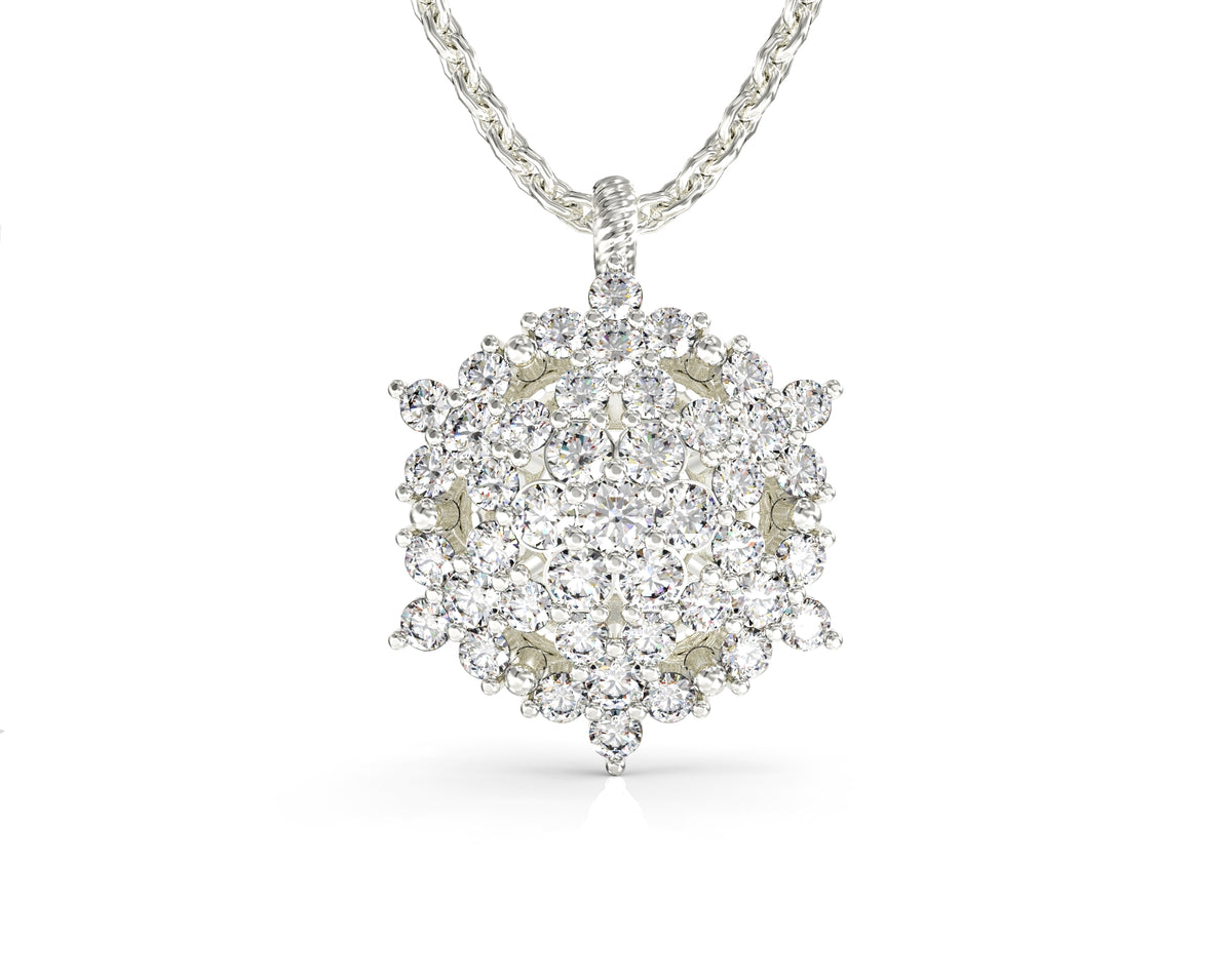 Angel gold necklace