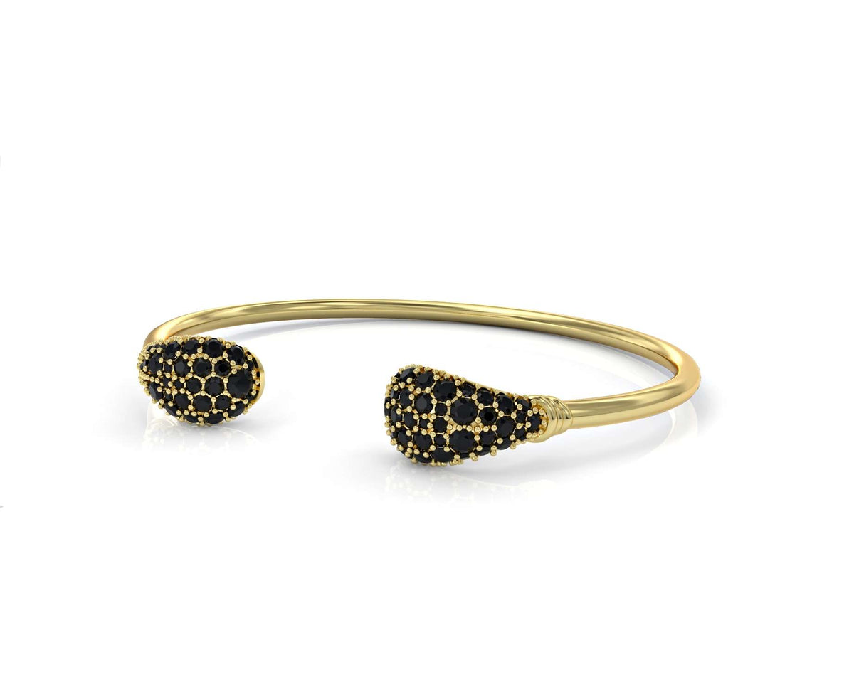 Bengal bracelet colorful sequence studded with zircons