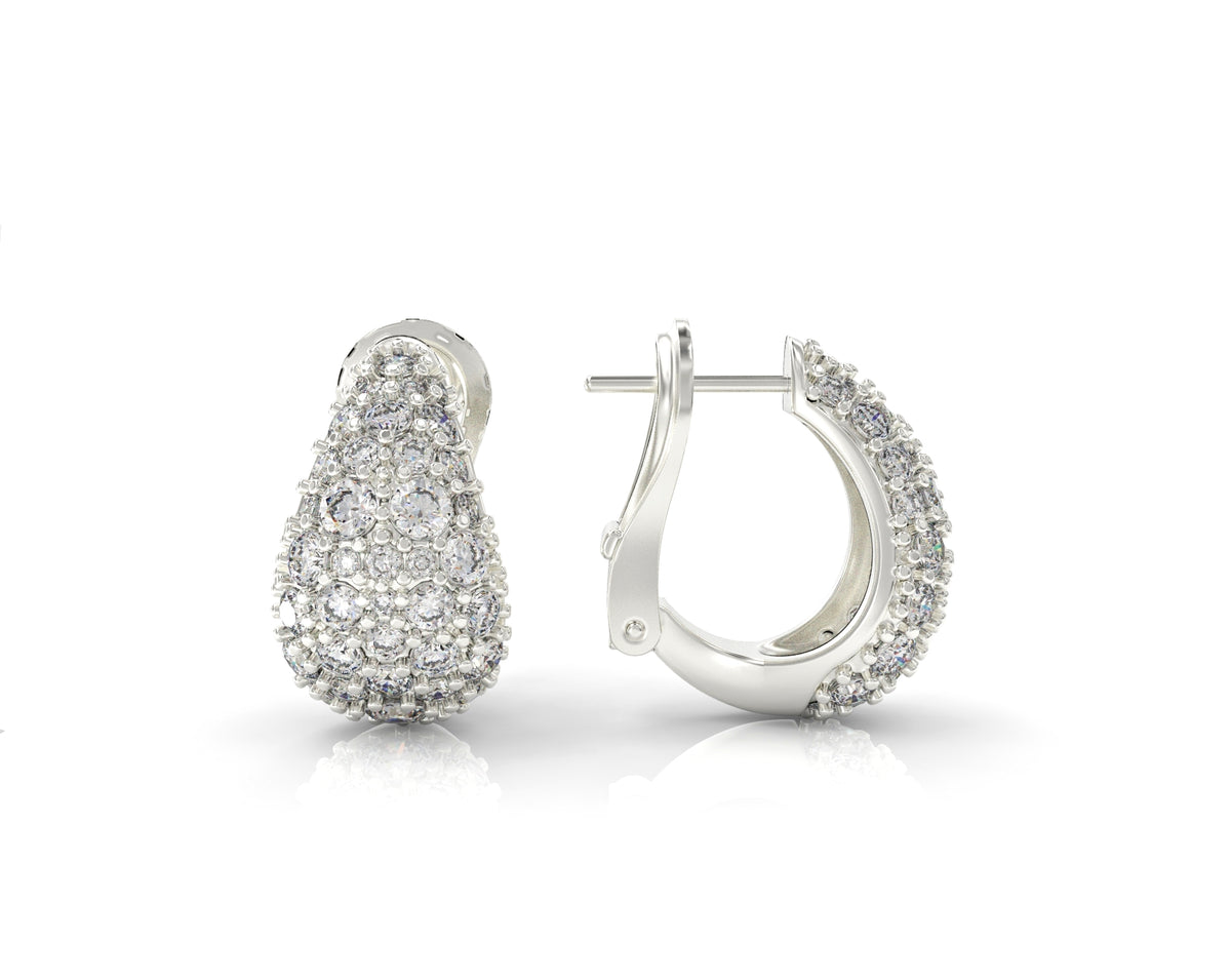 Gold earrings sequence