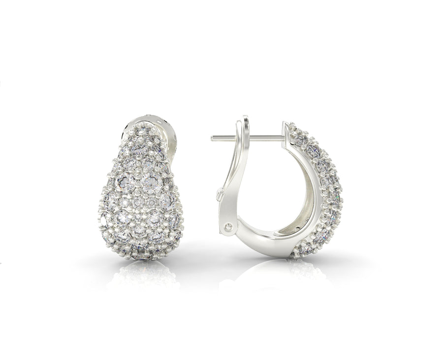 Gold earrings sequence