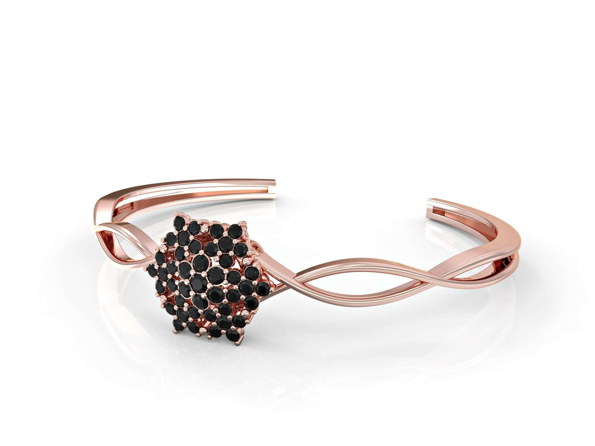 Bengal Angel bracelet studded with zircons