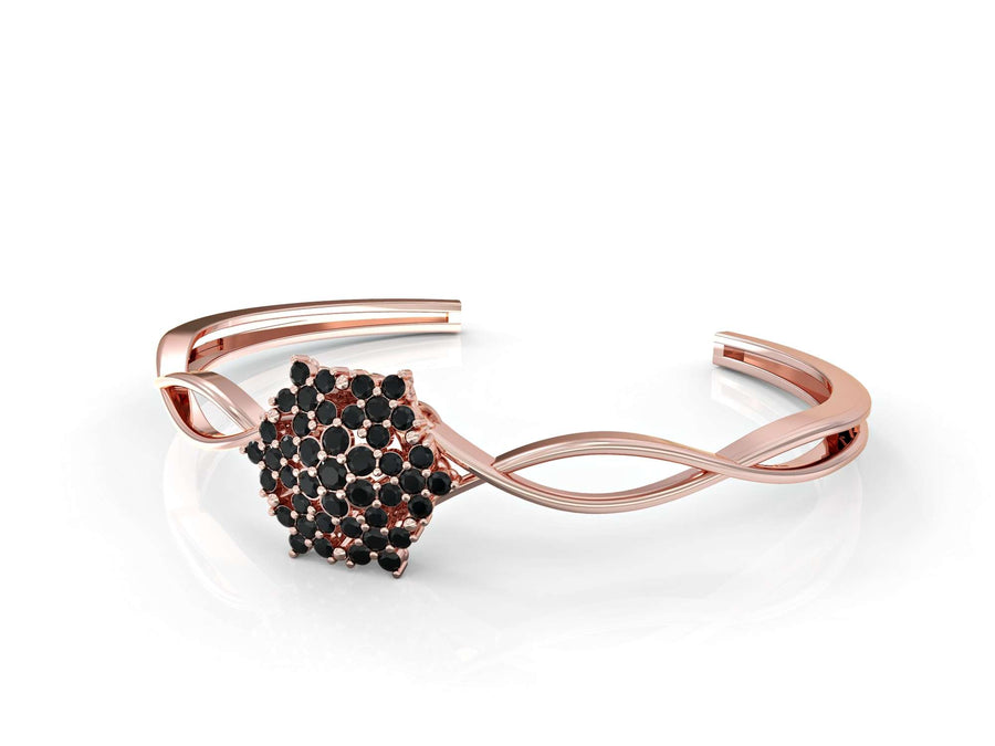 Bengal Angel bracelet studded with zircons