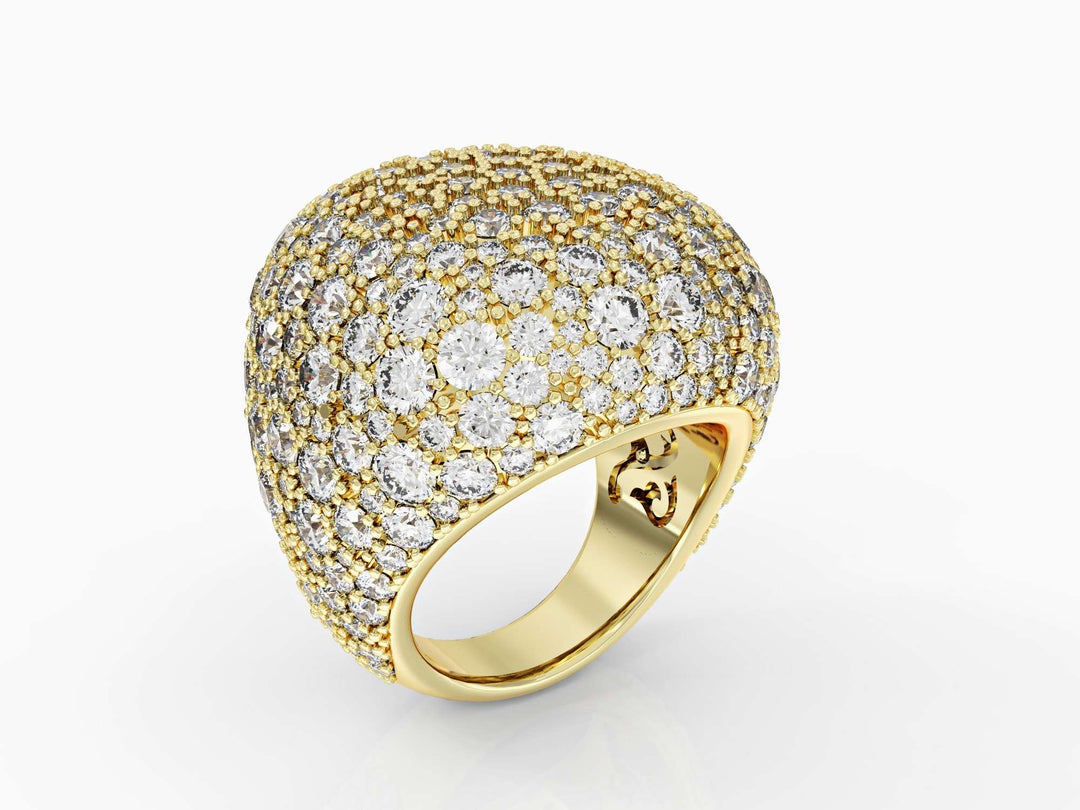 Gold sequence ring 