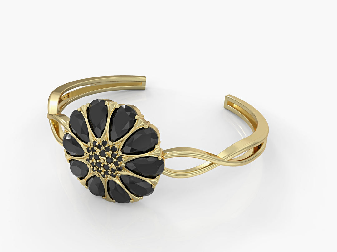 Bengal flower drops bracelet