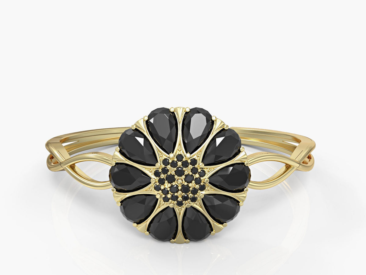 Bengal flower drops bracelet