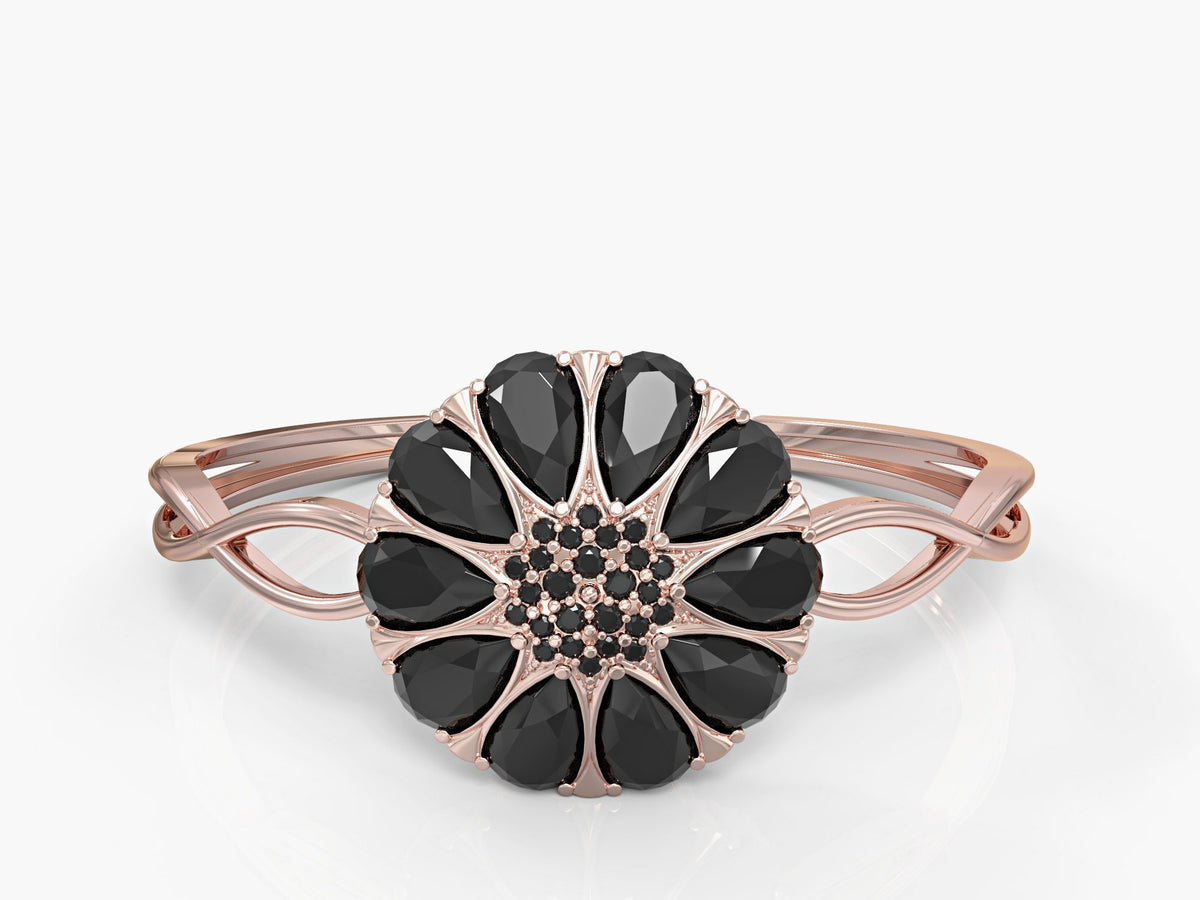 Bengal flower drops bracelet