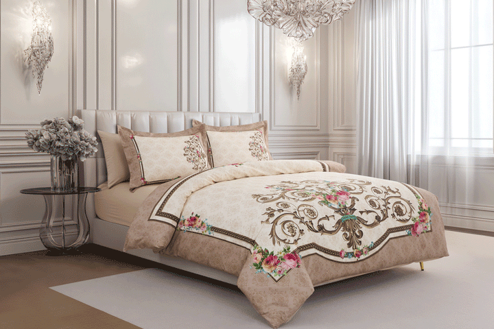 Katrina Bedding Set 100% Cotton Satin