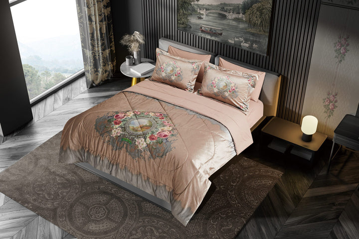 Bedding set Sandra Comfort velvet percale cotton